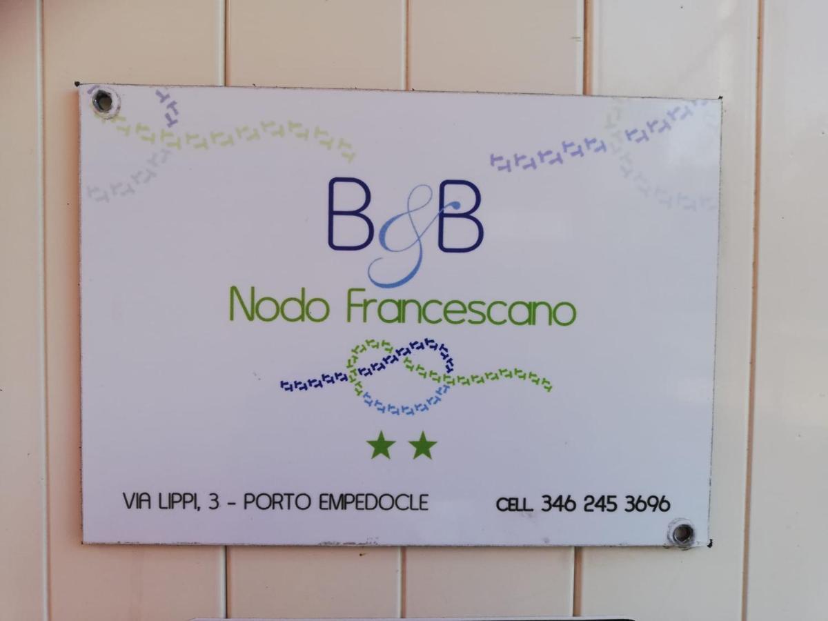 B&B Nodo Francescano Porto Empedocle Bagian luar foto